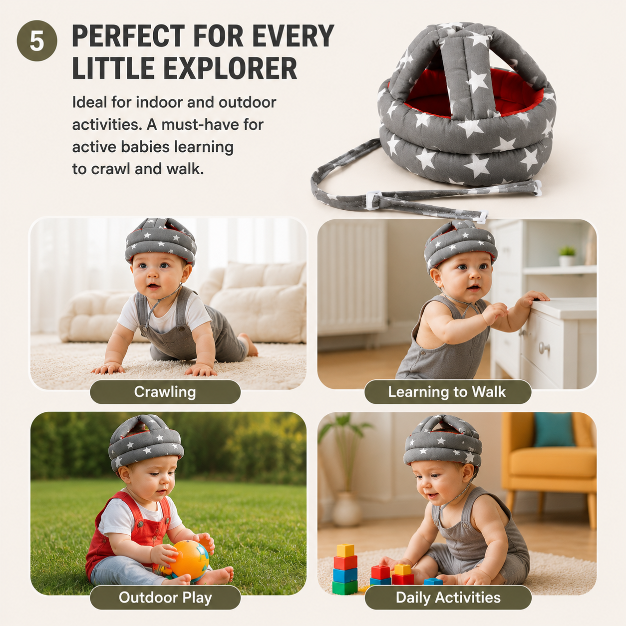 Baby Safety Helmet