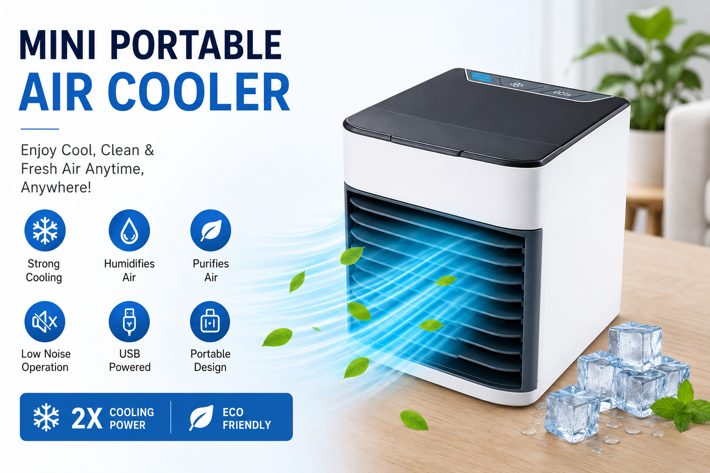 Mini Portable Air Cooler