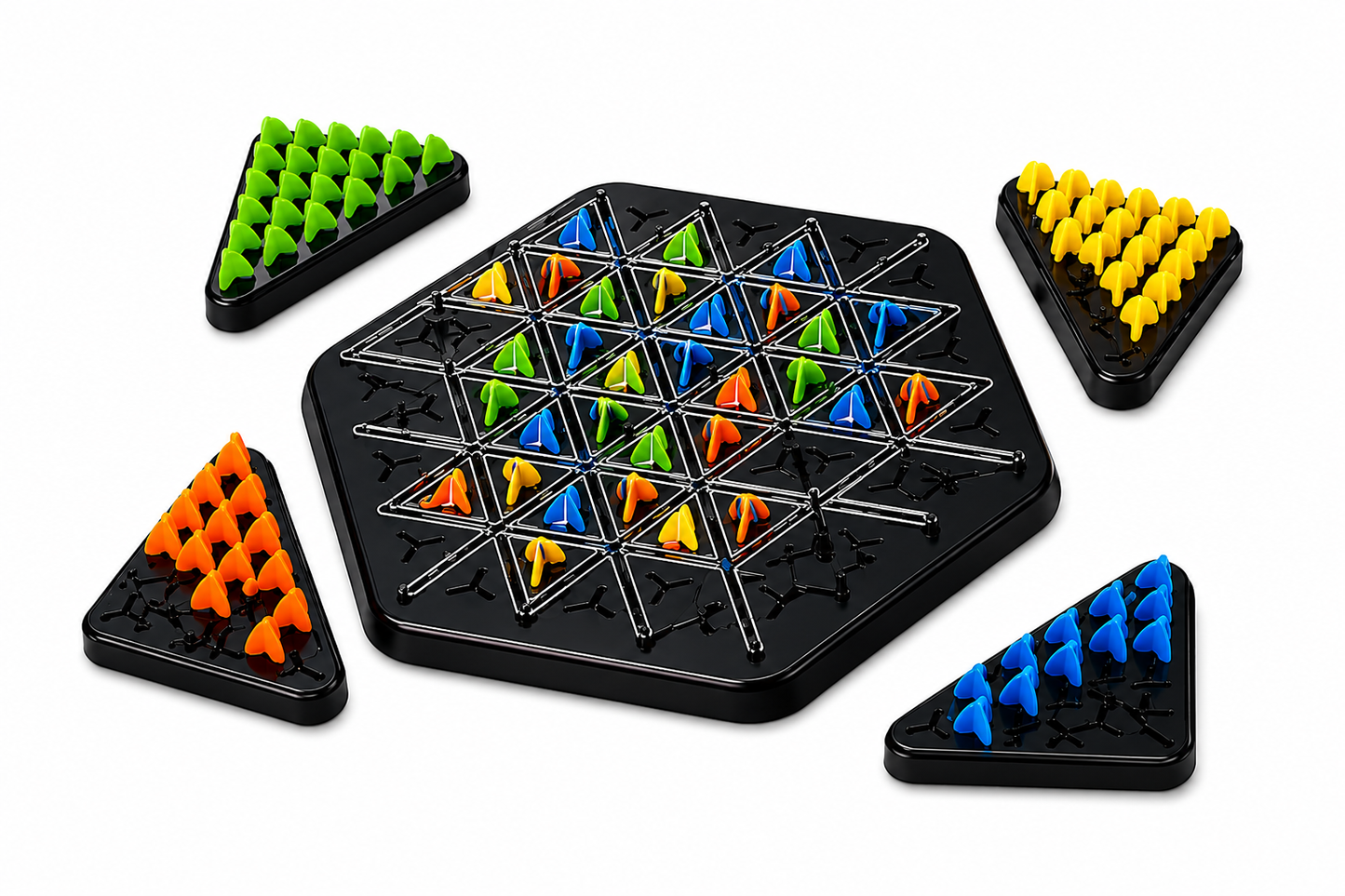 Strategic Triangle Puzzle Game