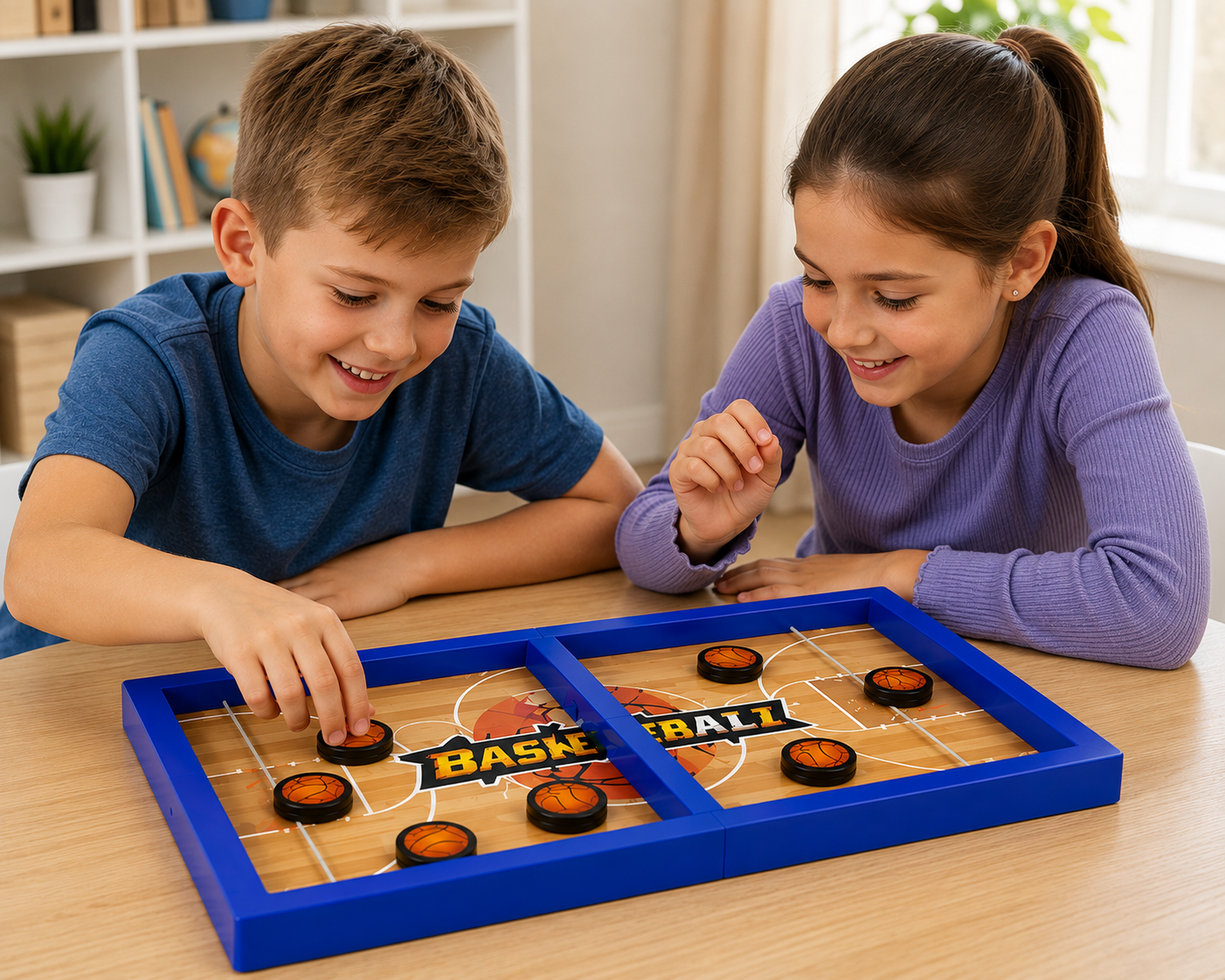 Basketball Puck Game
