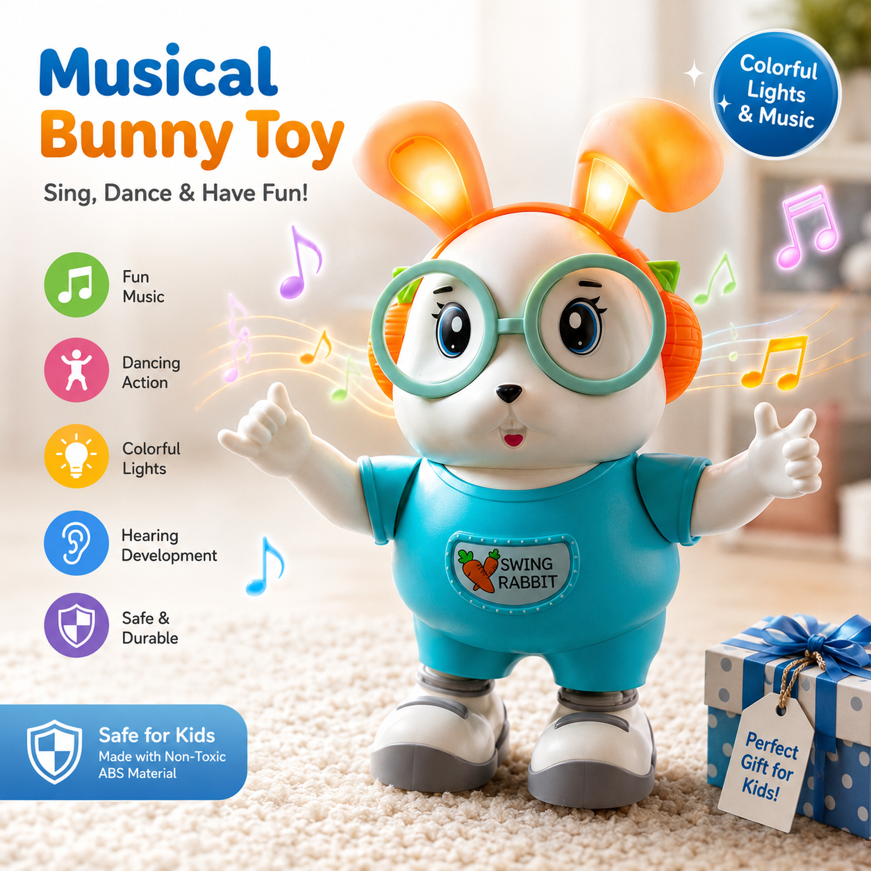 Musical Bunny Toy