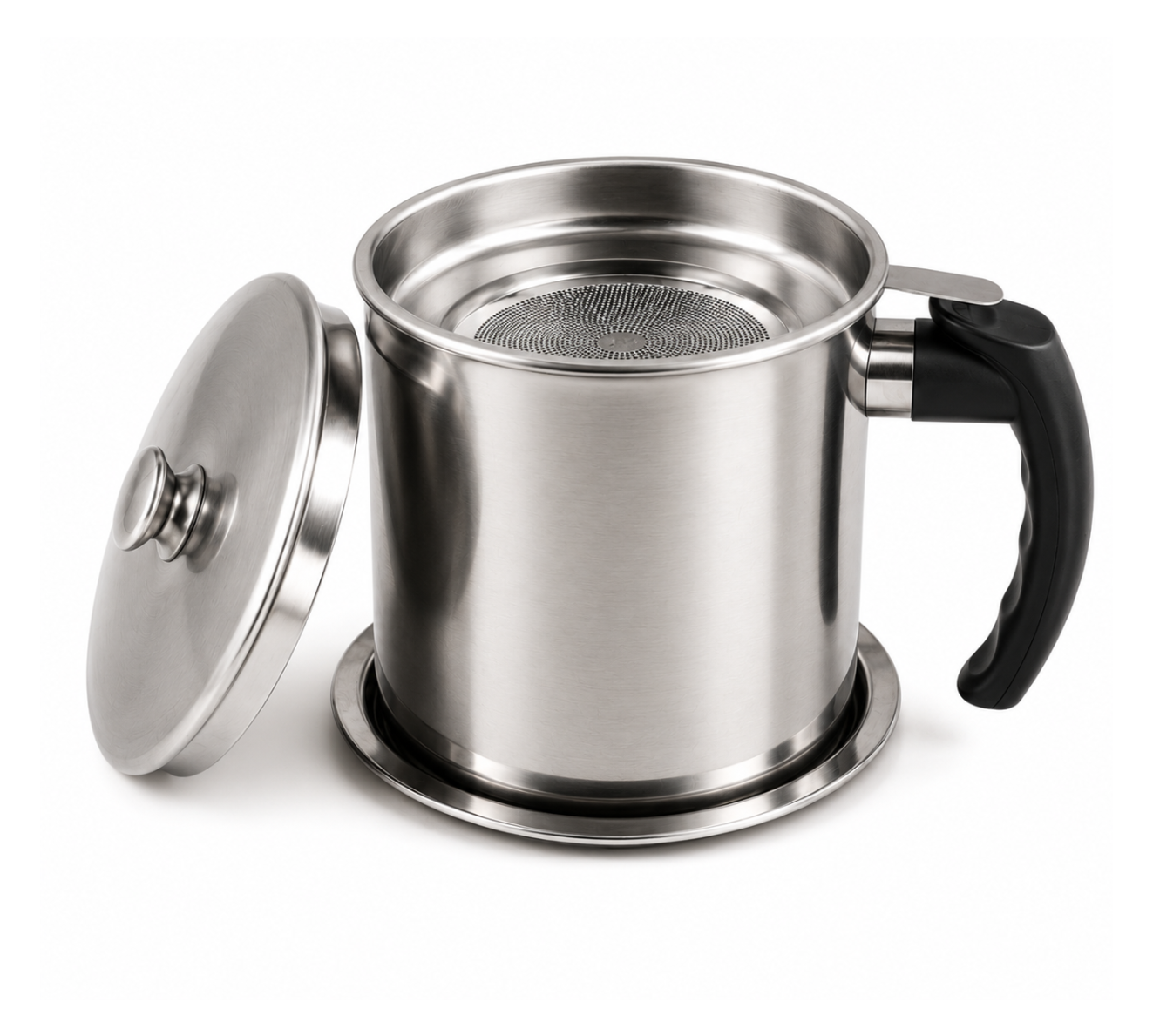 Stainless Steel Oil Strainer Pot