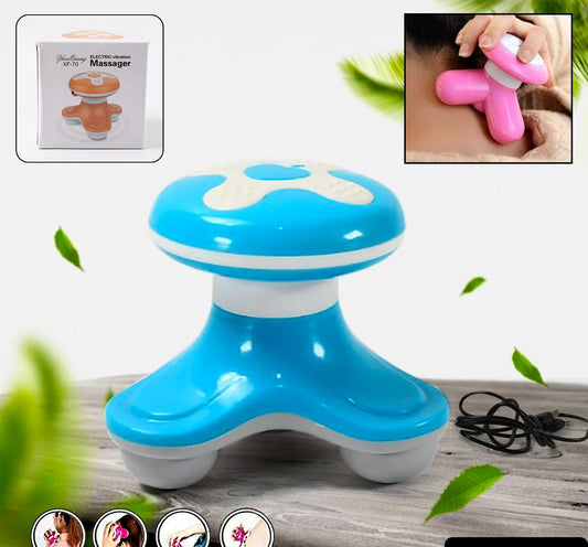 12719 Multifunctional Mini Massager Triangle Electric Usb Massager Automatic Switch Relieve Fatigue As A Gift (1 Pc  Battery Not Included)