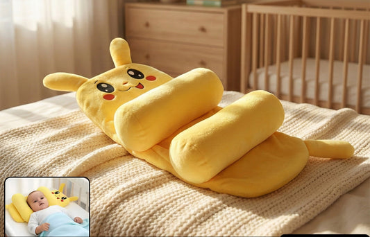 Baby Sliding Pillow With Soft Support Design (1 Pc)